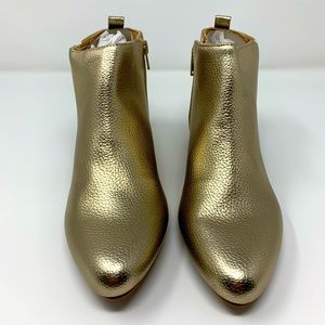 Gold Booties